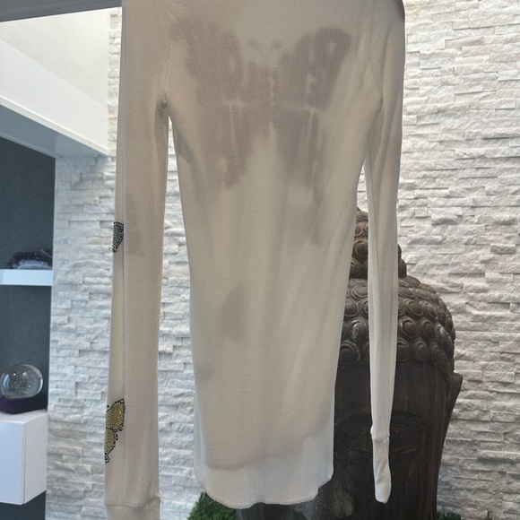 Lauren Moshi McKinley Crystal Love Butterfly Peace XS worn once! 🦋 - Picture 3 of 7